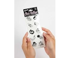 SECRETPLAY Secret Play Spicy Collection Set - 10 Temporary Tattoos, Multicolored