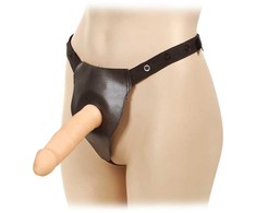 Seven creations Lola Games Ultra Soft Intimate Harness Adjustable Strap-On Juodas