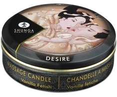Shunga Desire Massage Candle Vanilla 30ml - Aromatic Massage Oil