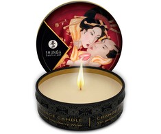 Shunga Romance Massage Candle Sparkling Strawberry Wine 30ml