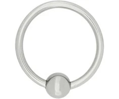 Steel Power Tools Acorn Ring 30 mm Sidabrinis