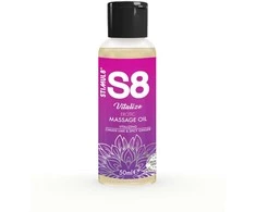 Stimul8 S8 S8 masažinis aliejus 50 ml Omano laimo ir aštraus imbiero