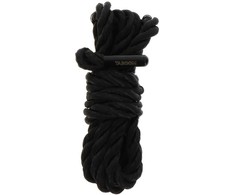 Taboom Bondage Rope 1.5 meter 7 mm Juodas