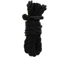 Taboom Bondage Rope 1.5 meter 7 mm Juodas