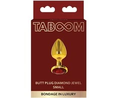 Taboom Užpakalio kištukas su Diamond Jewel S