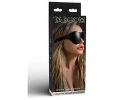 Taboom Intense Dark Blindfold Juodas