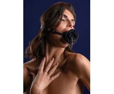 Taboom Rose Ball Gag su kištuku _