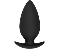 TOYJOY Large juoda analinis kištukas lygus silikoninis kištukas