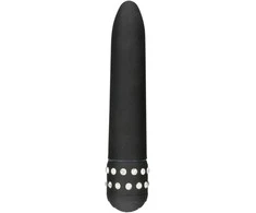 TOYJOY Plonas, lygus, klasikinis krištolo vibratorius, 15 cm