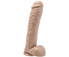 Get Real TOYJOY Dildo ant siurbtuko, didelis tikroviškas penis, 28 cm