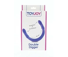 TOYJOY Dvigubas dildo 2 dalys, dvipusis, ilgis 45 cm