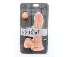 Get Real Dual Density Model 18 cm with Base, Skin Tone, TPE