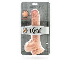 Get Real Dual Density Intimate Machine 25.5 cm Skin Tone, Suction Base