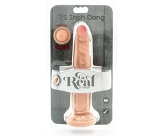 Get Real TOYJOY Dildo-dvigubo tankio dongas 7,5 colio