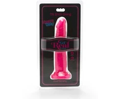Rožinė Get Real Happy Dicks 19 cm Intimate Device Rožinė with Suction Base