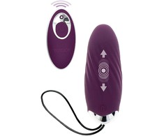 ToyJoy Knock Knock Eggstavagant Intimate System, Remote, Violetinė, 8 Modes