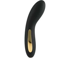 TOYJOY Lenktas vibratorius, g taško masažuoklis, USB LED, 17cm