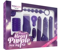 Toy Joy Mega Purple Erotinių žaislų rinkinys