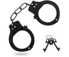 TOYJOY Erotiniai metaliniai antrankiai dominavimas vergijos seksas