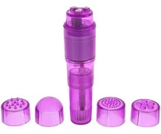 TOYJOY Mini klitorio stimuliatorius ir masažuoklis su pagalvėlėmis