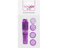 TOYJOY Mini klitorio stimuliatorius ir masažuoklis su pagalvėlėmis