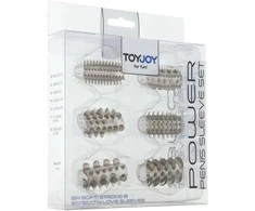 TOYJOY Rinkinys varpą stimuliuojantys įklotai x6