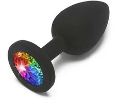 TOYJOY Rainbow Booty Jewel Small Juodas