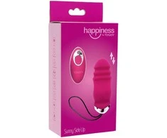 ToyJoy Sunny Side Up &amp; Down Vibrating Egg Remote Control Fuchsia 8 Modes