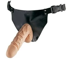 TOYJOY Trumpikės su dildo narys strapon petnešos varpos 18cm