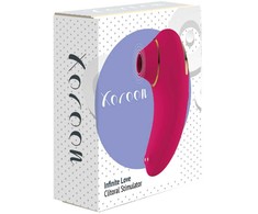 Xocoon Infinite Love Intimate Stimulator, Fuchsia, Rechargeable