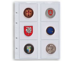 Leuchtturm įmautės OPTIMA albumui 65mm. skersmens monetoms