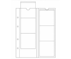 Leuchtturm įmautės OPTIMA albumui 65mm. skersmens monetoms