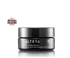 Ekologiška gaivinanti veido kaukė REVITALIZING ROSE OTTO, BIO DAMASCENA, 50 ml