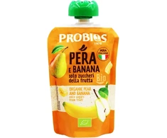 Ekologiška kriaušių ir bananų tyrė be cukraus, 100 g