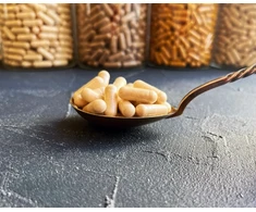 Ekologiška Peruvinė pipirnė (maca), želatinizuota, kapsulėse 500 mg 60 vnt