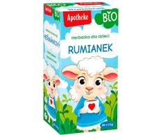 Ekologiška ramunėlių arbata vaikams nuo 4 mėn. (20 x 1 g) 20 g