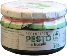 Ekologiškas bazilikų pesto padažas, 200 g
