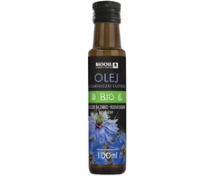 Ekologiškas juodgrūdžių (juodųjų kmynų) aliejus 100 ml, nerafinuotas, šalto spaudimo