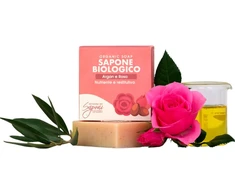 Ekologiškas muilas Arganas ir Rožė, 100 g