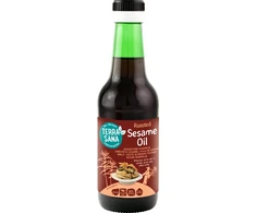 Ekologiškas sezamų aliejus (skrudintų sėklų), be glitimo, 250 ml