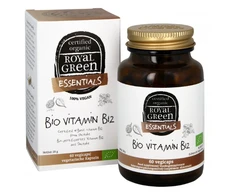 Ekologiškas vitaminas B12 25 mcg, 60 kapsulių