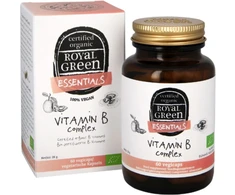 Ekologiškas vitaminų B kompleksas, 60 kapsulių