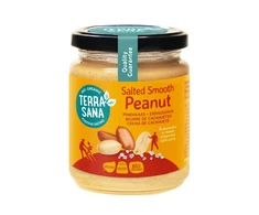 Ekologiškas žemės riešutų kremas su jūros druska, 250 ml