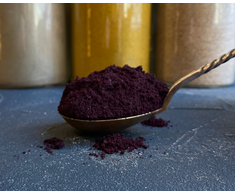 Ekologiški Aliejinės kopūstpalmės (acai) liofilizuotų uogų milteliai 200 g