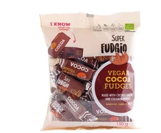 Ekologiški augaliniai saldainiai „Karvutė“ kakaviniai, 150g
