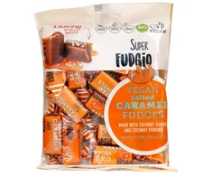 Ekologiški augaliniai saldainiai „Karvutė“ karamelės su druska skonio, 150 g