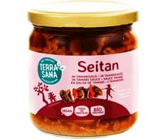 Ekologiški seitano gabalėliai tamari padaže, 350 g