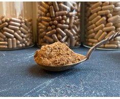 Ekologiški tikriniai blizgučiai (reishi) - grybų milteliai 300g