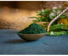 Ekologiški žaliosios spirulinos milteliai - 400g