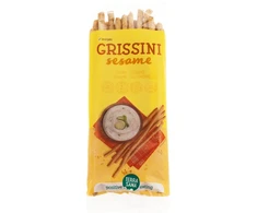 Ekologiškos duonos lazdelės su sezamo sėklomis Grissini Sesame, 125 g